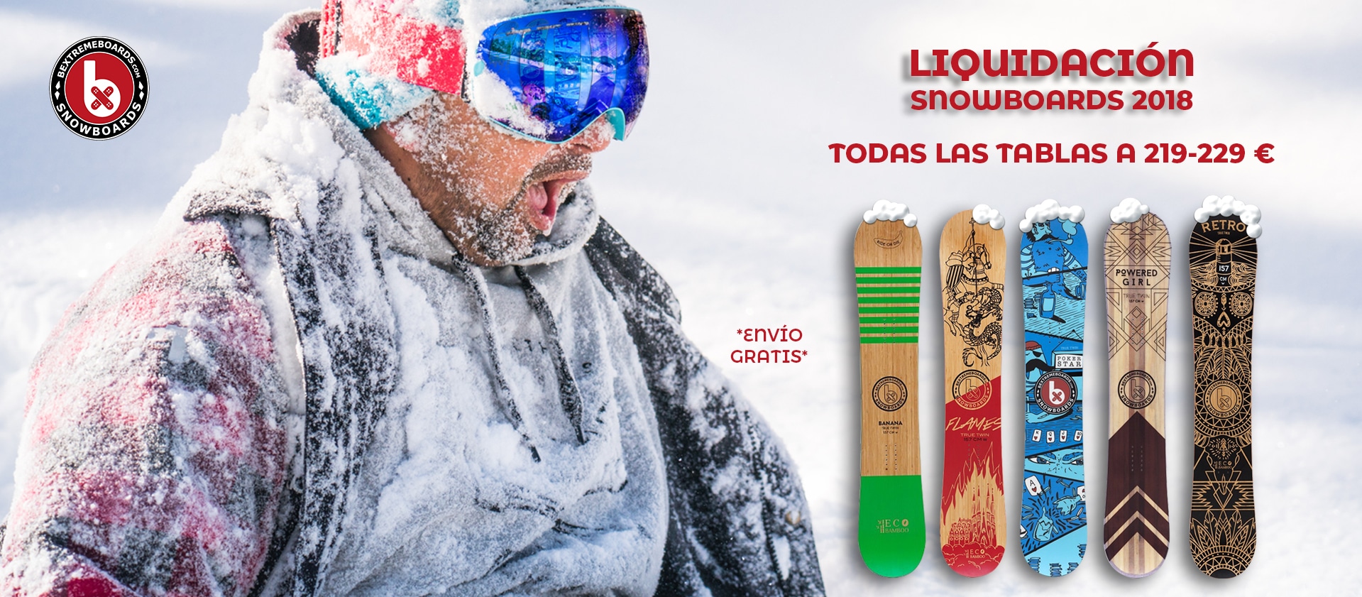 Liquidación Oferta Snowboards