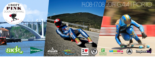 Lonboard Croft Pink Douro Downhill 2014