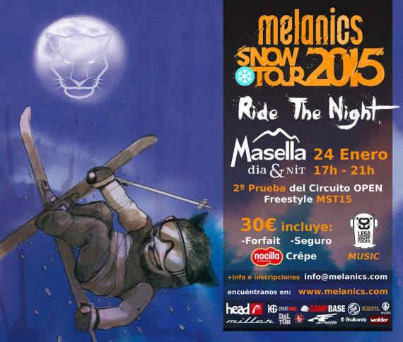 Ride The Night! MST15 Campeonato Snowboard