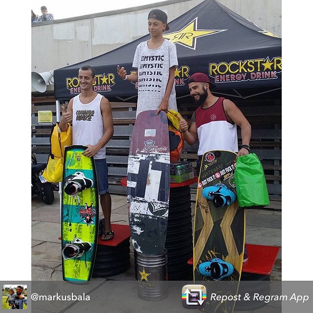 Podium de Marc Moyano en Wakeboard Contest BCP