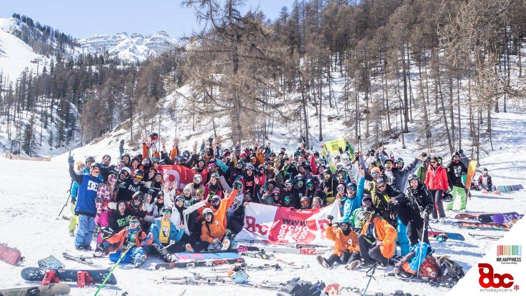 Viaje snowboard a Los Alpes (Vars) con Ochobajocero