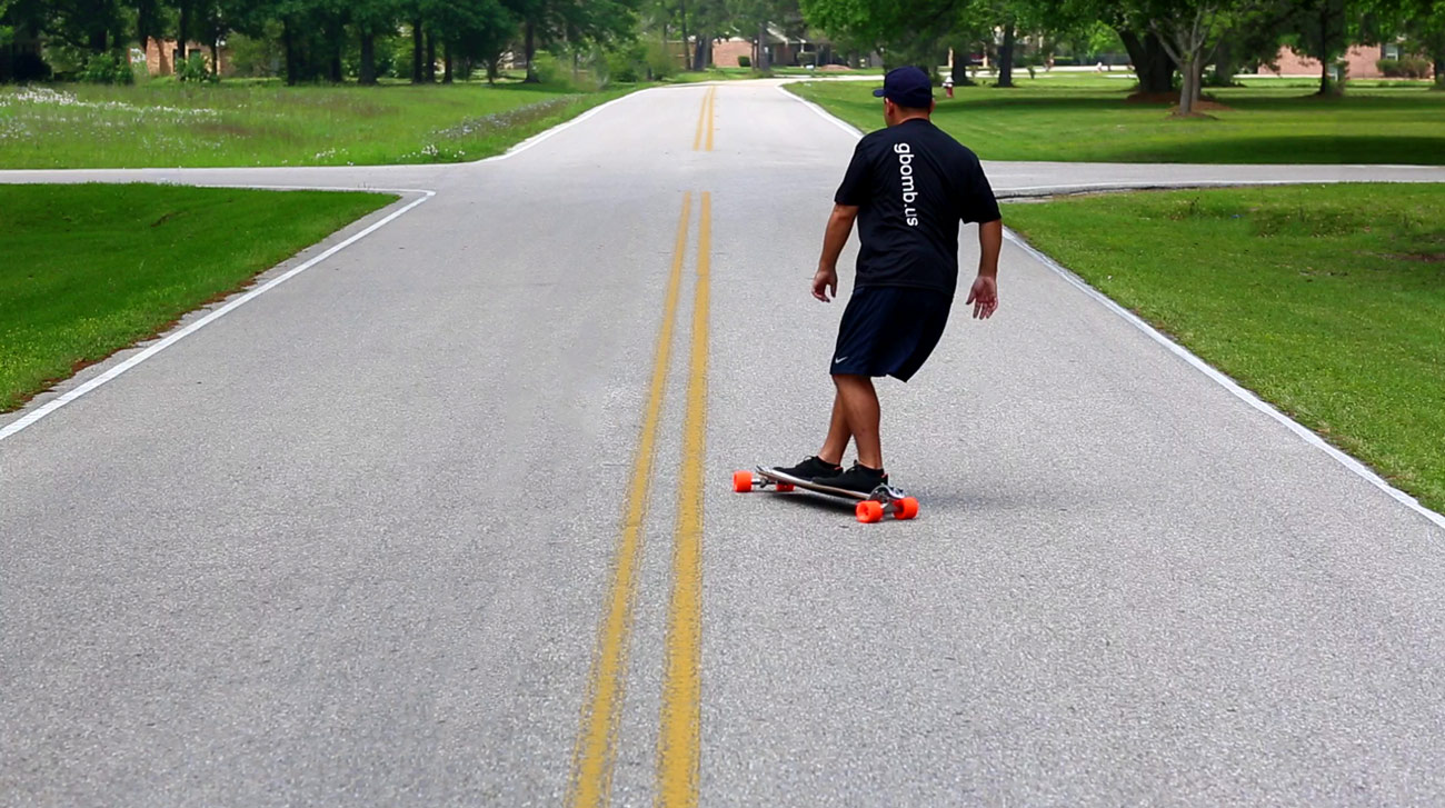 Longboard Carving