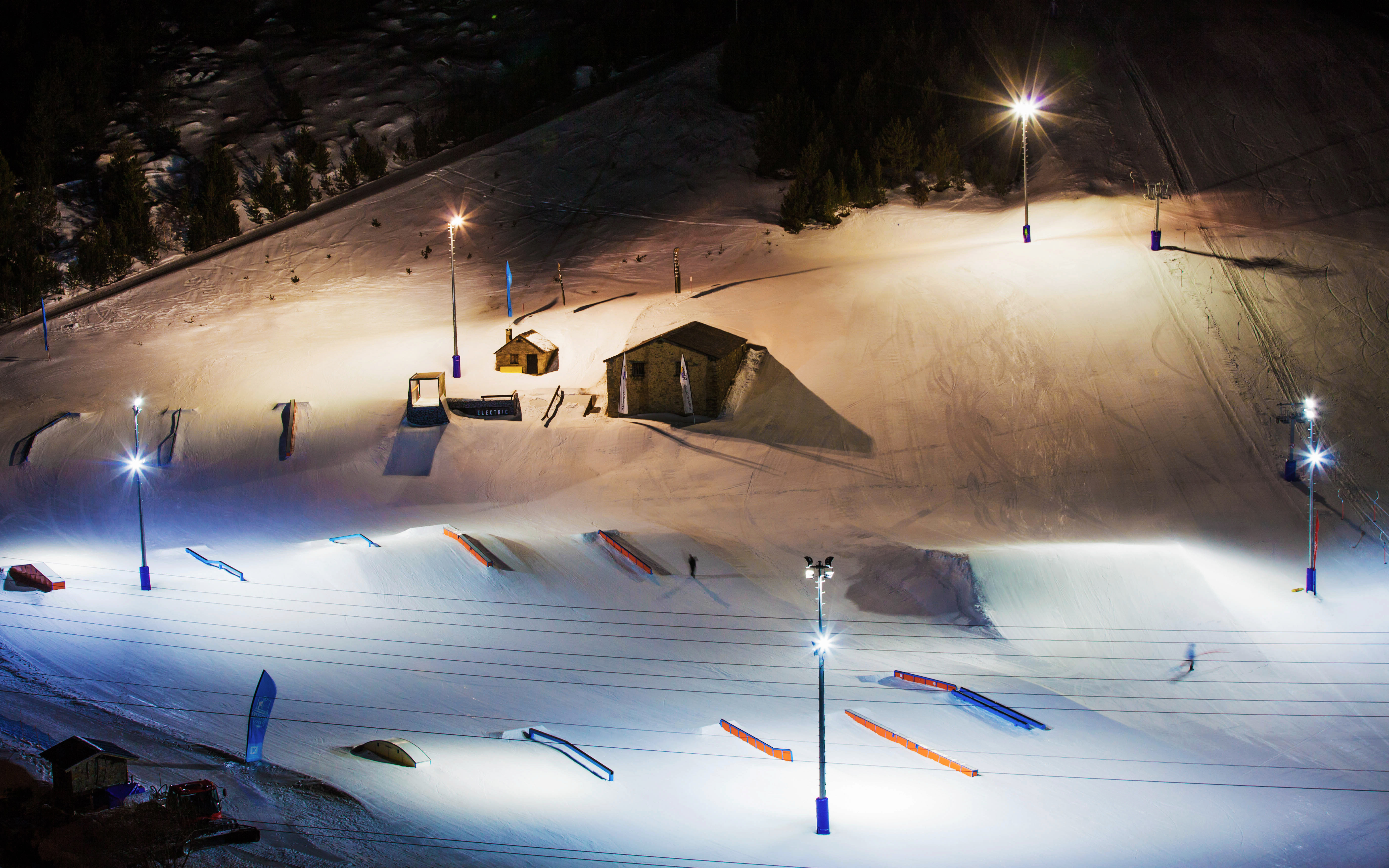 Sunset Park Peretol Snowpark. Grandvalira