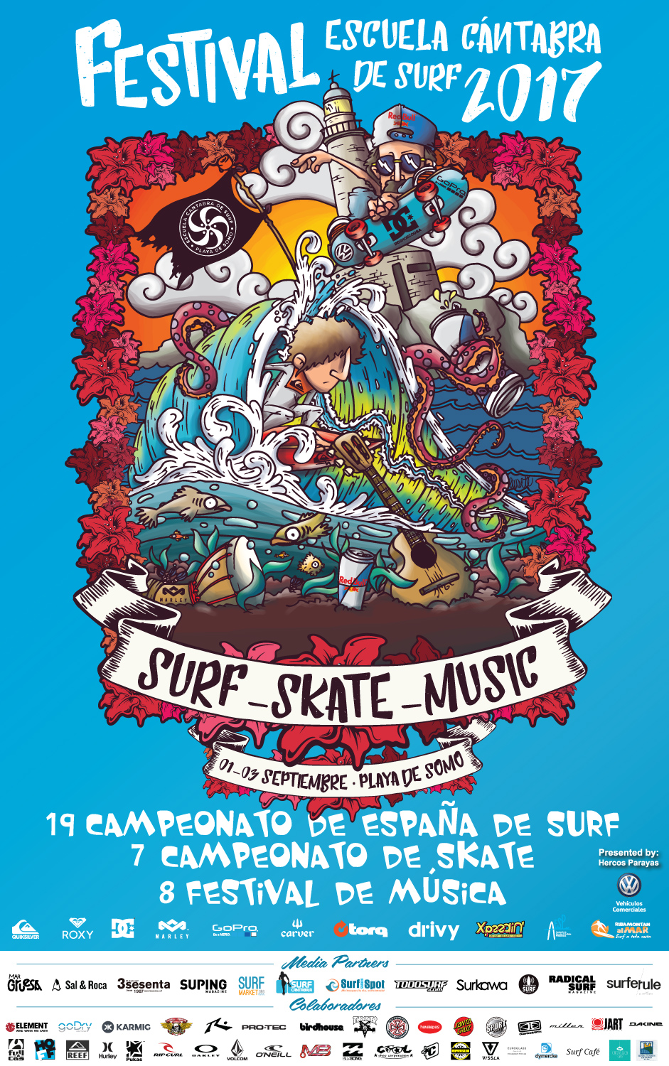 Festival Escuela Cántabra de Surf