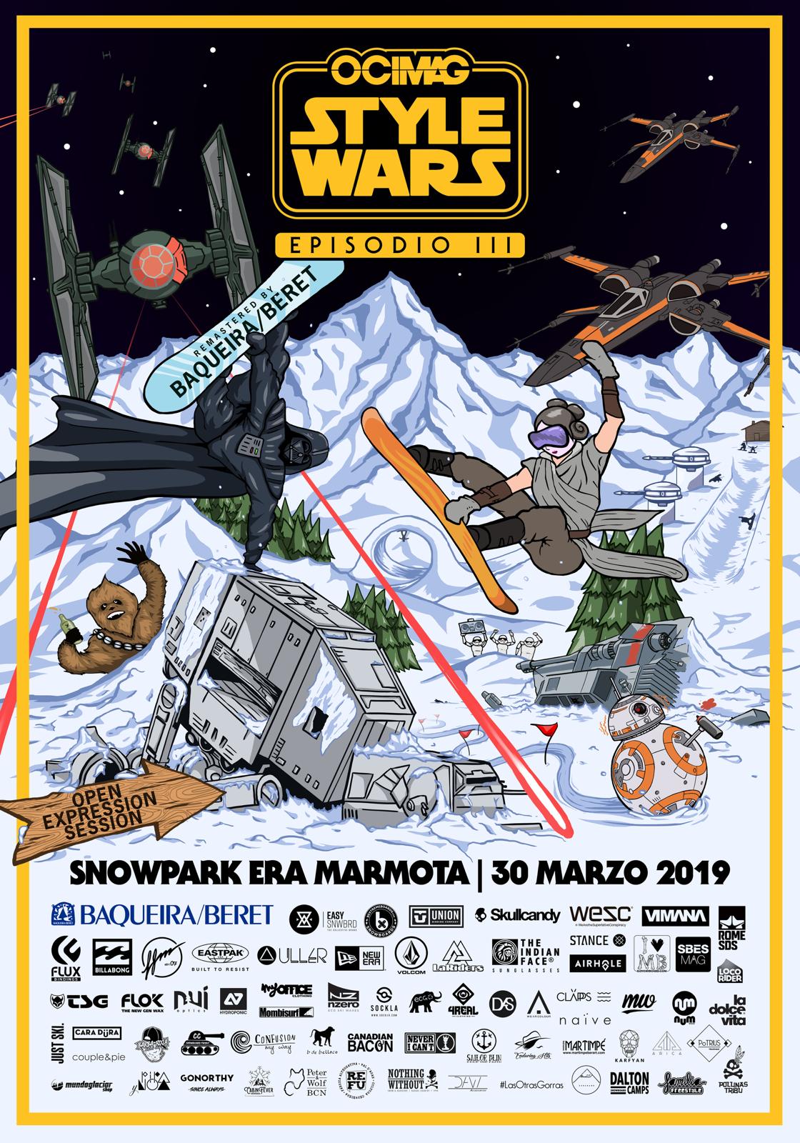 OCIMAG Style Wars 2019 Episodio 3. Campeonato Snowboard