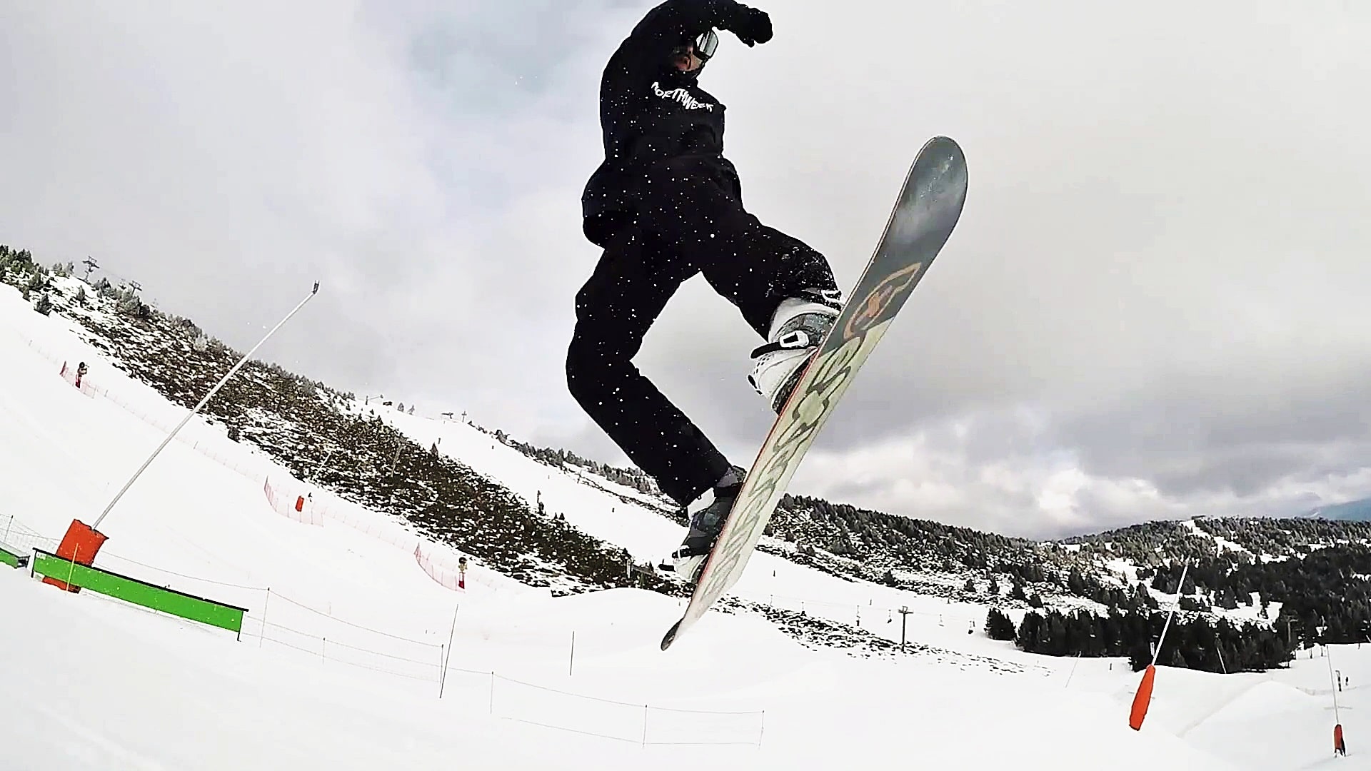 Como hacer un 360 en snowboard. Tutorial