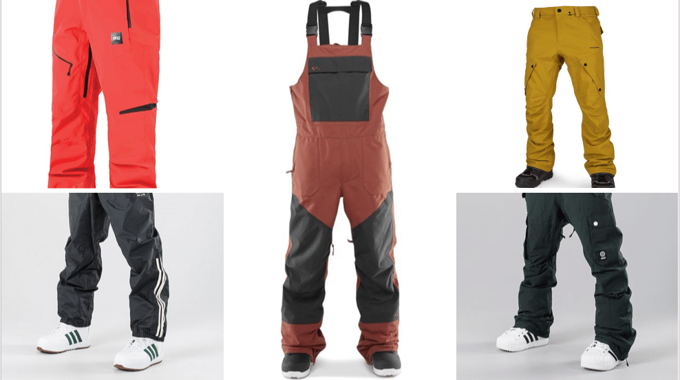 Los 5 mejores pantalones de snowboard y esquí del 2020