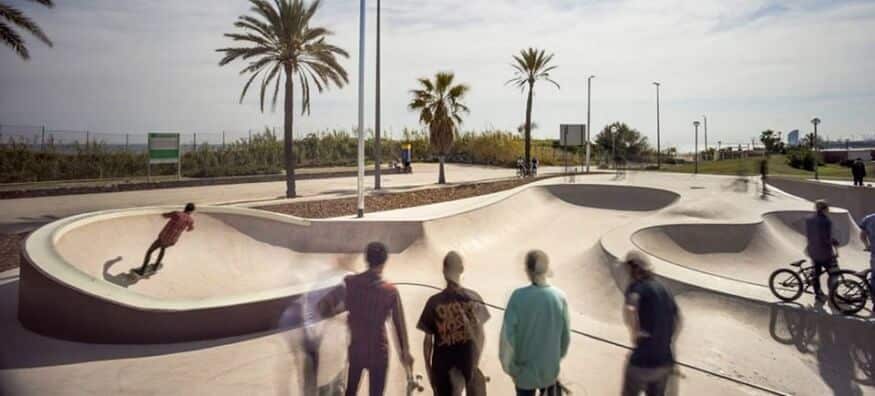 Skateparks en Barcelona