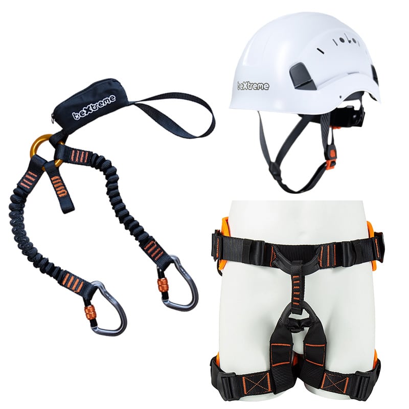 kit set para via ferrata
